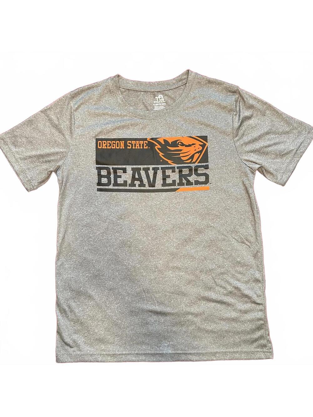 GO BEAVS Tech t-shirt for fans size XL gray OSU